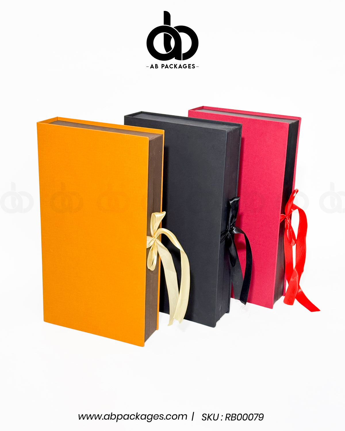Premium Rigid Flap Box (Grooved) – Luxury Gift Packaging – AB PACKAGES