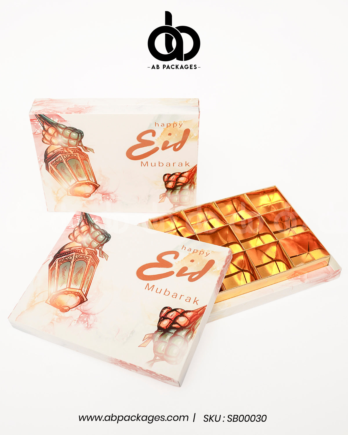 Chocolate Delight Lantern Design Greetings Portion Box – AB PACKAGES