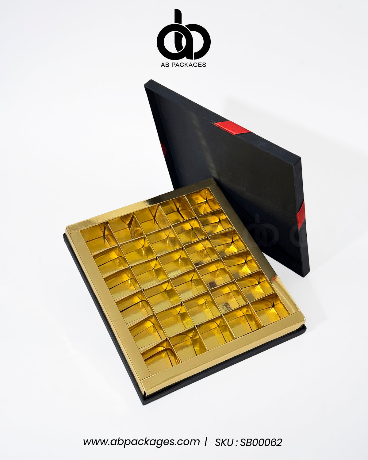 Elite Selection: 30-Section Golden inner Gift Box – AB PACKAGES