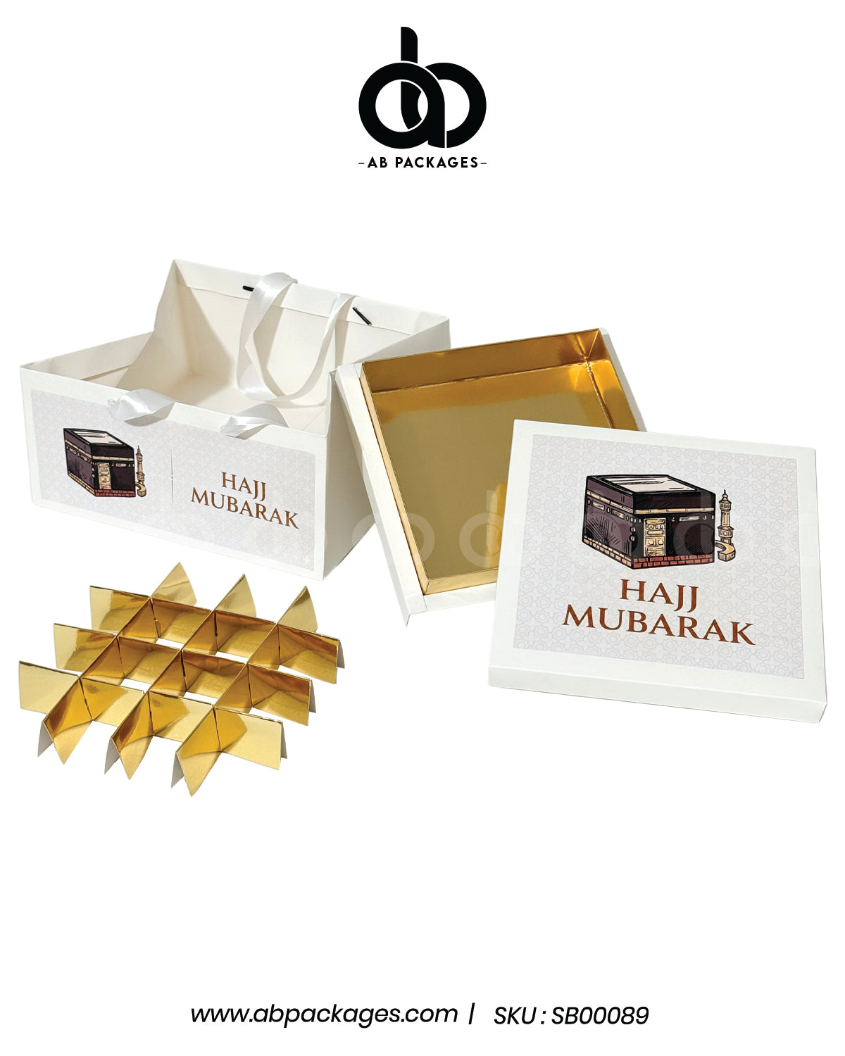 Haj Box Hajj Box with Bag – Premium Pilgrimage Packaging | AB Packages – AB ...